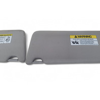 Acura MDX 14-16 Sun Visor Set, Left & Right Grey, 83230-TZ5-A01ZB, 83280-TZ5-A01ZB, E051, OEM, 2014, 2015, 2016