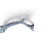 Acura MDX 16 Battery Cooling Air Inlet Duct Tube Pipe, 31541-TZ5-A02, E051, OEM, 2016