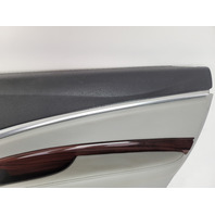 Acura MDX 14-20 Rear Door Panel Lining Right/Passenger Grey, 83701-TZ5-A01ZB, E051, OEM, 2014, 2015, 2016, 2017, 2018, 2019, 2020