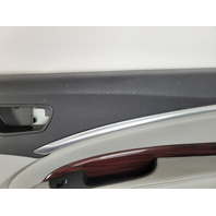 Acura MDX 14-20 Rear Door Panel Lining Right/Passenger Grey, 83701-TZ5-A01ZB, E051, OEM, 2014, 2015, 2016, 2017, 2018, 2019, 2020