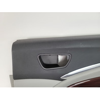 Acura MDX 14-20 Rear Door Panel Lining Right/Passenger Grey, 83701-TZ5-A01ZB, E051, OEM, 2014, 2015, 2016, 2017, 2018, 2019, 2020