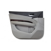 Acura MDX 14-20 Front Door Panel Lining Left/Driver Grey, 83551-TZ5-A01ZB, E051, OEM, 2014, 2015, 2016, 2017, 2018, 2019, 2020