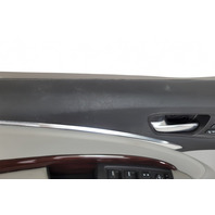 Acura MDX 14-20 Front Door Panel Lining Left/Driver Grey, 83551-TZ5-A01ZB, E051, OEM, 2014, 2015, 2016, 2017, 2018, 2019, 2020