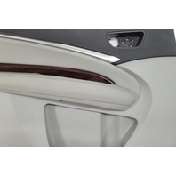 Acura MDX 14-20 Rear Door Panel Lining Left/Driver Grey, 83751-TZ5-A01ZB, E051, OEM, 2014, 2015, 2016, 2017, 2018, 2019, 2020