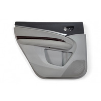 Acura MDX 14-20 Rear Door Panel Lining Left/Driver Grey, 83751-TZ5-A01ZB, E051, OEM, 2014, 2015, 2016, 2017, 2018, 2019, 2020