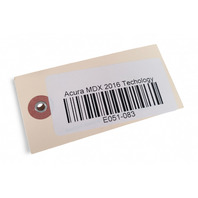 Acura MDX 14-20 Front Door Panel Lining Right/Passenger Grey, 83501-TZ5-A01ZB, E051, OEM, 2014, 2015, 2016, 2017, 2018, 2019, 2020