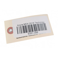 Acura MDX 14-20 Trunk Cargo Cover, 84524-TZ5-A00ZB, E051, OEM, 2014, 2015, 2016, 2017, 2018, 2019, 2020