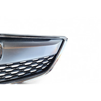 Acura MDX 14-16 Front Upper Grille Grill Pearl White W/Emblem 75101-TZ5-A03, E051, OEM, 2014, 2015, 2016