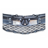 Acura MDX 14-16 Front Upper Grille Grill Pearl White W/Emblem 75101-TZ5-A03, E051, OEM, 2014, 2015, 2016