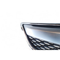 Acura MDX 14-16 Front Upper Grille Grill Pearl White W/Emblem 75101-TZ5-A03, E051, OEM, 2014, 2015, 2016