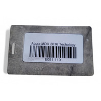 Acura MDX 14-16 Knuckle Spindle Hub Rear Left/Driver 52215-TZ5-A00, E051, OEM, 2014, 2015, 2016