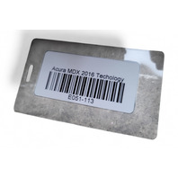 Acura MDX 14-16 Brake Caliper Assembly, Rear Right/Left Set, 43019-TZ5-A00, E051, OEM, 2014, 2015, 2016