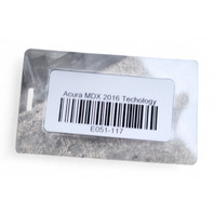 Acura MDX 14-16 Radiator Bulkhead Grill Support Cover 06740-TZ5-A00, E051, OEM, 2014, 2015, 2016