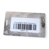 Acura MDX 14-20 Fuel Pump Gas Pump, 17045-TZ5-A10, E051, OEM, 2014, 2015, 2016, 2017, 2018, 2019, 2020