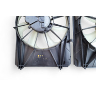 Acura MDX 14-20 Radiator Condenser Cooling Fan Motor w/Shroud Set 19030-5J6-A01, E051, OEM, 2014, 2015, 2016, 2017, 2018, 2019, 2020