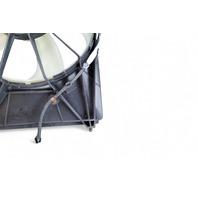 Acura MDX 14-20 Radiator Condenser Cooling Fan Motor w/Shroud Set 19030-5J6-A01, E051, OEM, 2014, 2015, 2016, 2017, 2018, 2019, 2020