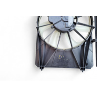 Acura MDX 14-20 Radiator Condenser Cooling Fan Motor w/Shroud Set 19030-5J6-A01, E051, OEM, 2014, 2015, 2016, 2017, 2018, 2019, 2020