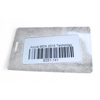 Acura MDX 16-20 Starter Motor, 31200-5J2-A52, E051, OEM, 2016, 2017, 2018, 2019, 2020