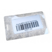 Acura MDX 14-20 Brake Master Cylinder Kit 46100-TP6-A12, E051, OEM, 2014, 2015, 2016, 2017, 2018, 2019, 2020