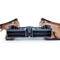 Acura RL 05-12 Center Air Vent Hazard Switch Woodgrain, Trim 77246-SJA-A01ZA, E052, OEM, 2005, 2006, 2007, 2008, 2009, 2010, 2011, 2012