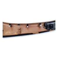 Acura RL 05-12 Center Air Vent Hazard Switch Woodgrain, Trim 77246-SJA-A01ZA, E052, OEM, 2005, 2006, 2007, 2008, 2009, 2010, 2011, 2012