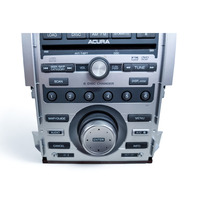 Acura RL 05 6 Disc CD Changer Player, XM AM/FM Radio Climate Control Panel 39175-SJA-A01, E052, OEM, 2005