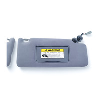 Acura RL 05 Sun Shade Visor, Front Right/Left Gray 83230-SJA-A01ZD, 83280-SJA-A01ZD, E052, OEM, 2005