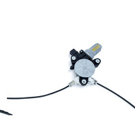 Acura RL 05-12 Rear Left Power Window Regulator Motor 72750-SJA-A01, E052, OEM, 2005, 2006, 2007, 2008, 2009, 2010, 2011, 2012