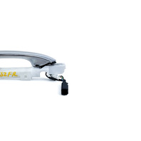 Acura RL 05-06 Exterior Door Handle Front Right Silver Metallic, 72141-SJA-A14ZF, E052, OEM, 2005, 2006