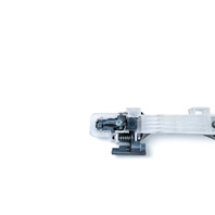 Acura RL 05-06 Exterior Door Handle Front Right Silver Metallic, 72141-SJA-A14ZF, E052, OEM, 2005, 2006