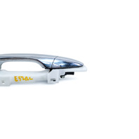Acura RL 05-06 Exterior Door Handle Rear Left/Driver Silver Metallic, 72681-SJA-A01ZF, E052, OEM, 2005, 2006