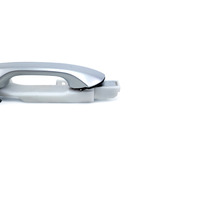Acura RL 05-06 Exterior Door Handle Rear Left/Driver Silver Metallic, 72681-SJA-A01ZF, E052, OEM, 2005, 2006
