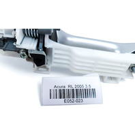 Acura RL 05-06 Exterior Door Handle Rear Left/Driver Silver Metallic, 72681-SJA-A01ZF, E052, OEM, 2005, 2006
