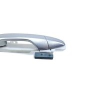 Acura RL 05-06 Exterior Door Handle Rear Right/Passenger Silver Metallic 72641-SJA-A01ZF, E052, OEM, 2005, 2006