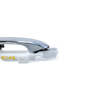 Acura RL 05-06 Exterior Door Handle Rear Right/Passenger Silver Metallic 72641-SJA-A01ZF, E052, OEM, 2005, 2006