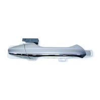 Acura RL 05-06 Exterior Door Handle Rear Right/Passenger Silver Metallic 72641-SJA-A01ZF, E052, OEM, 2005, 2006