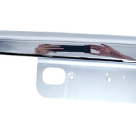 Acura RL 05-06 Trunk License Plate Garnish Chrome 74890-SJA-A01ZF, E052, OEM, 2005, 2006