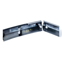 Acura RL 05-06 Radio Garnish Center Trim Silver Left/Right Set 77250-SJA-A01ZA, E052, OEM, 2005, 2006