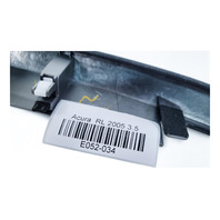 Acura RL 05-06 Radio Garnish Center Trim Silver Left/Right Set 77250-SJA-A01ZA, E052, OEM, 2005, 2006