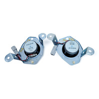 Acura RL 05-12 Rear Right/Left Quarter Speaker Bose Set 39125-SJA-A81, E052, OEM, 2005, 2006, 2007, 2008, 2010, 2011, 2012