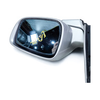 Acura RL 05-06 Side View Mirror, Right/Pass, Silver Metallic  76200-SJA-315ZN, E052, OEM, 2005, 2006