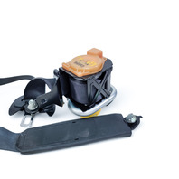 Acura RL 05-08 Seat Belt Front Left Driver Side, Black 04818-SJA-A02ZC, E052, OEM, 2005, 2006, 2007, 2008