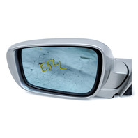 Acura RL 05-08 Side View Mirror, Left/Driver, Silver Metallic 76250-SJA-315ZN, E052, OEM, 2005, 2006, 2007, 2008