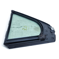 Acura RL 05-12 Rear Right/Passenger Vent Glass 73410-SJA-C02, E052, OEM, 2005, 2006, 2007, 2008, 2009, 2010, 2011, 2012