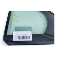 Acura RL 05-10 Rear Left/Driver Vent Glass 73460-SJA-A04, E052, OEM, 2005, 2006, 2007, 2008, 2009, 2010