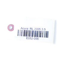 Acura RL 05-08 Engine Wire Harness A/T 3.5L, 32110-RJA-A50, E052, OEM, 2005, 2006, 2007, 2008