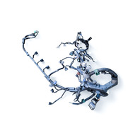 Acura RL 05-08 Engine Wire Harness A/T 3.5L, 32110-RJA-A50, E052, OEM, 2005, 2006, 2007, 2008
