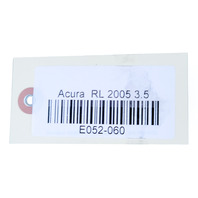 Acura RL 05-08 Oxygen O2 Sensor Set 36532-RJA-004, E052, OEM, 2005, 2006, 2007, 2008