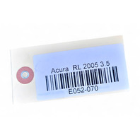 Acura RL 05-12 Windshield Wiper Motor Link Front Glass, 76530-SJA-A01, E052, OEM, 2005, 2006, 2007, 2008, 2009, 2010, 2011, 2012