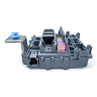 Acura RL 05-10 Secondary Dashboard Fuse Box Junction Unit Assembly, 38210-SJA-A01, E052, OEM, 2005, 2006, 2007, 2008, 2009, 2010